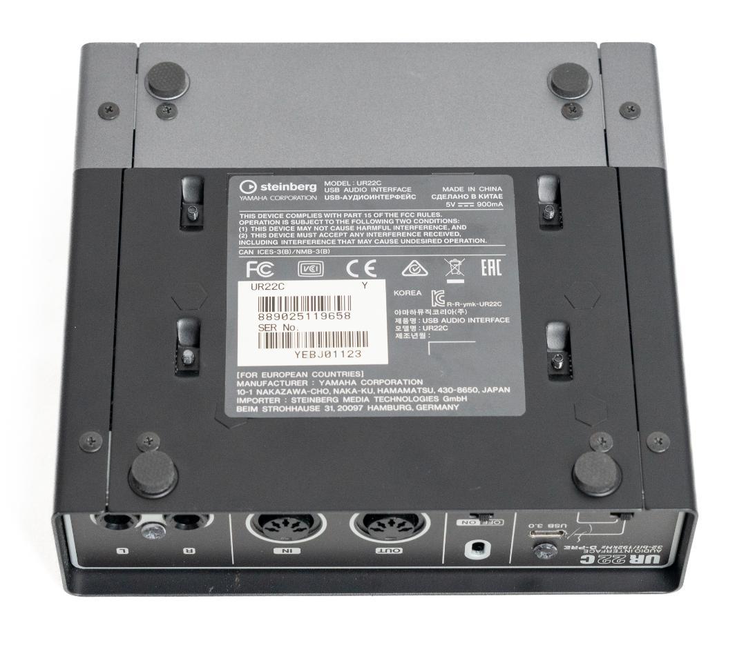 スタインバーグ Steinberg オーディオインターフェイス UR22C