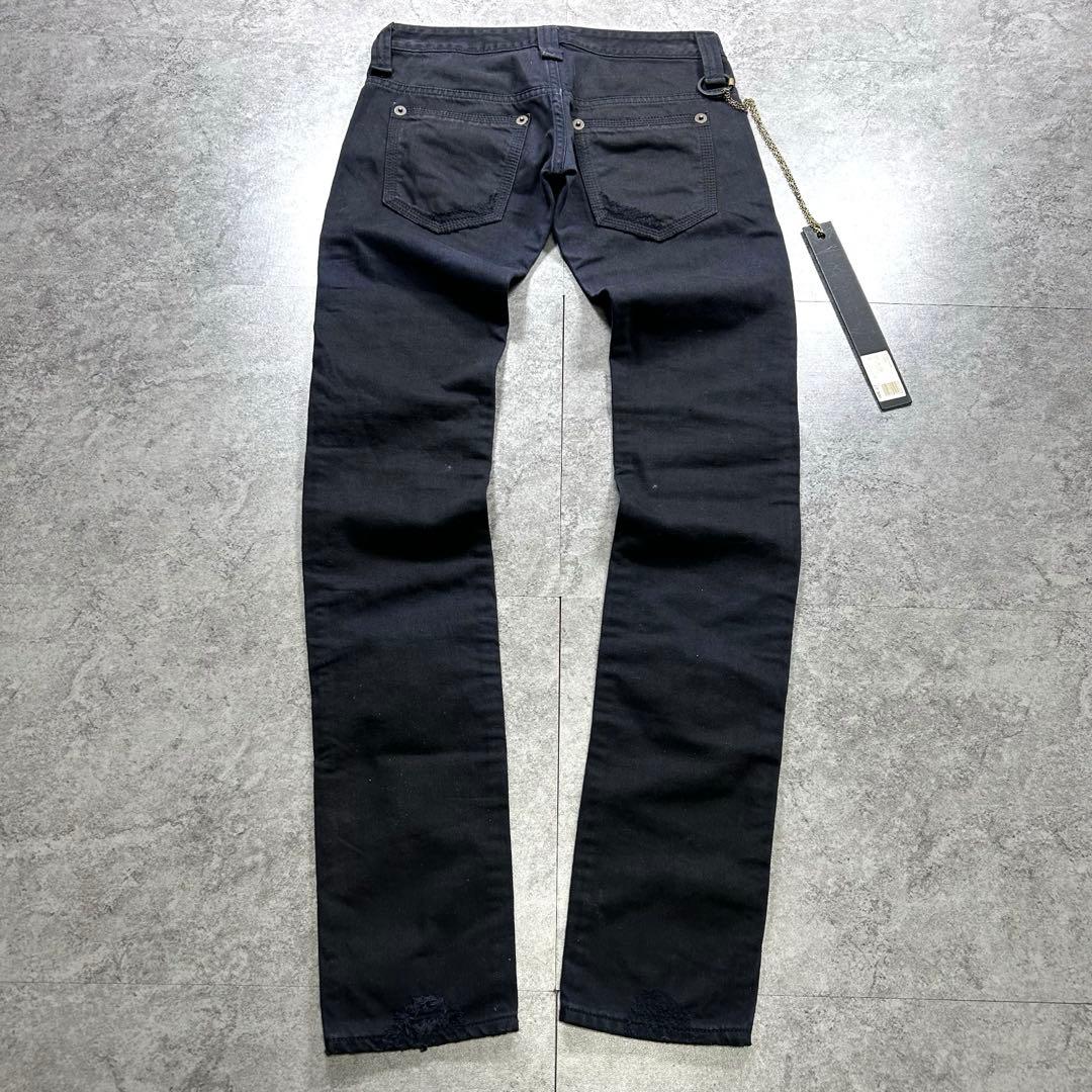 00s【archive】studs black pants/Y2K/opium◎