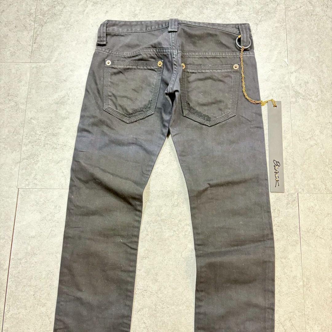 00s【archive】studs black pants/Y2K/opium◎