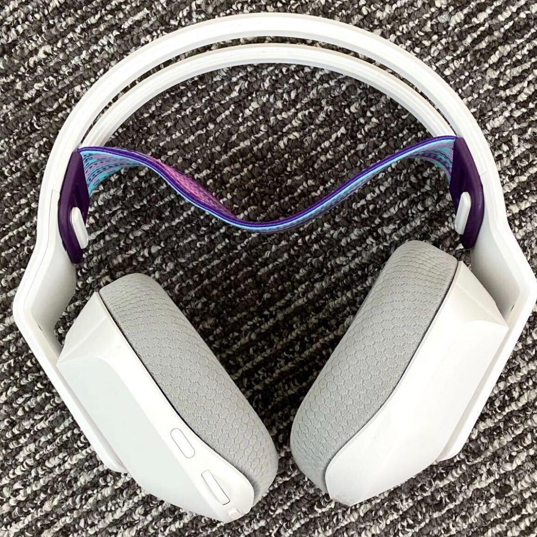 logicool ロジクール ゲーミングヘッドフォン G733 ホワイト
