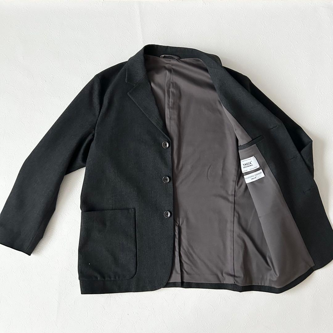 YAECA ヤエカ テーラードジャケット チャコール M 日本製