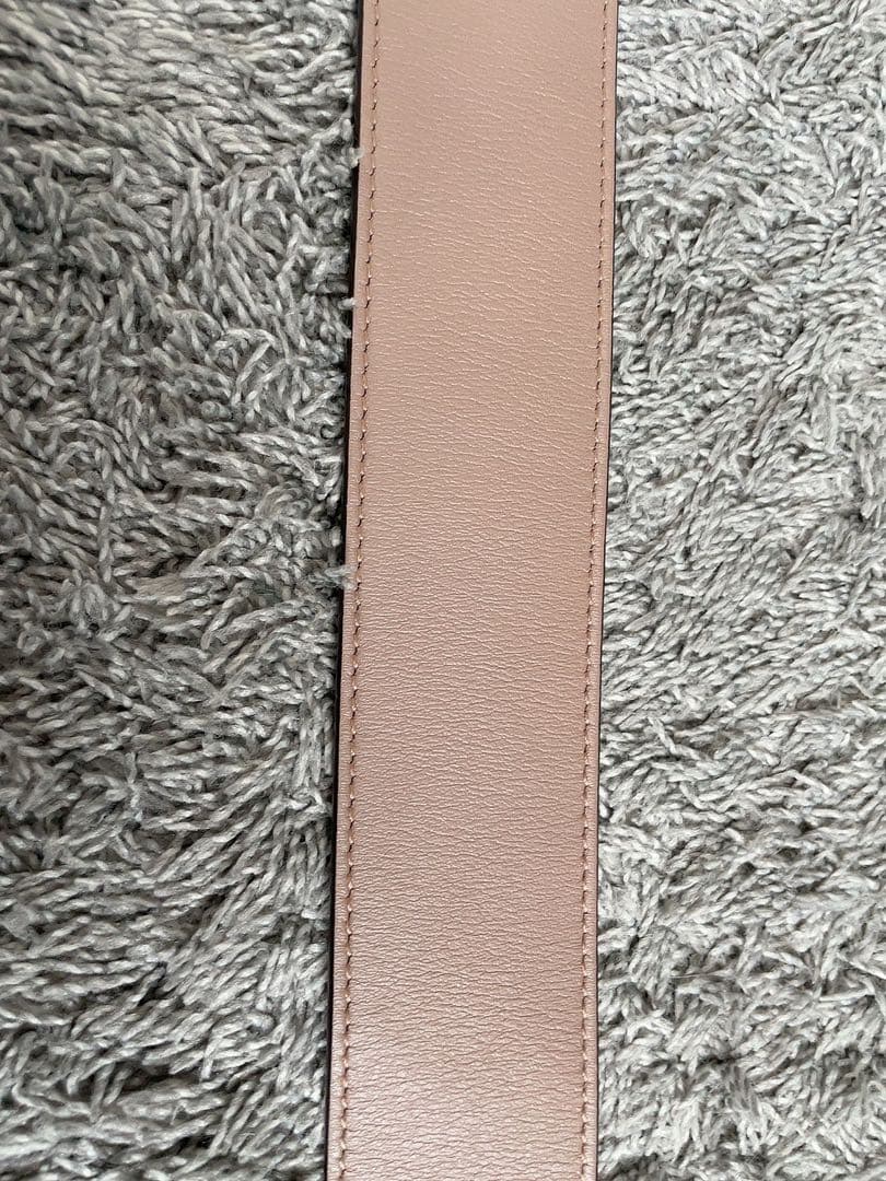 美品 GUCCI グッチGGロゴ ワイドベルト ブラウン 保存袋付き