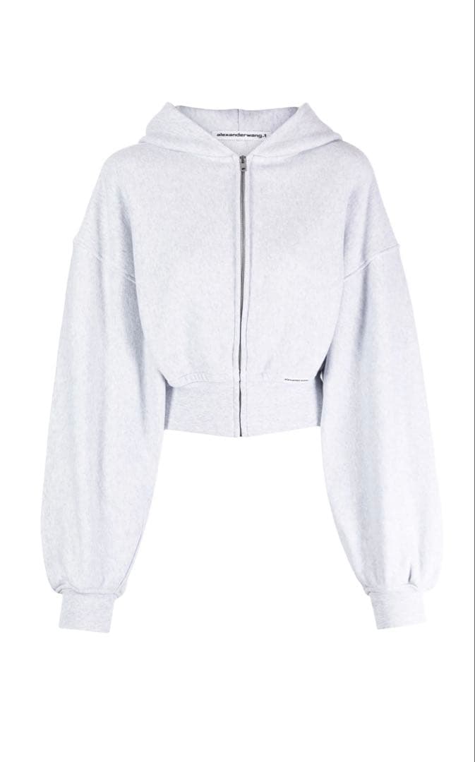 alexander wang クロップドパーカー