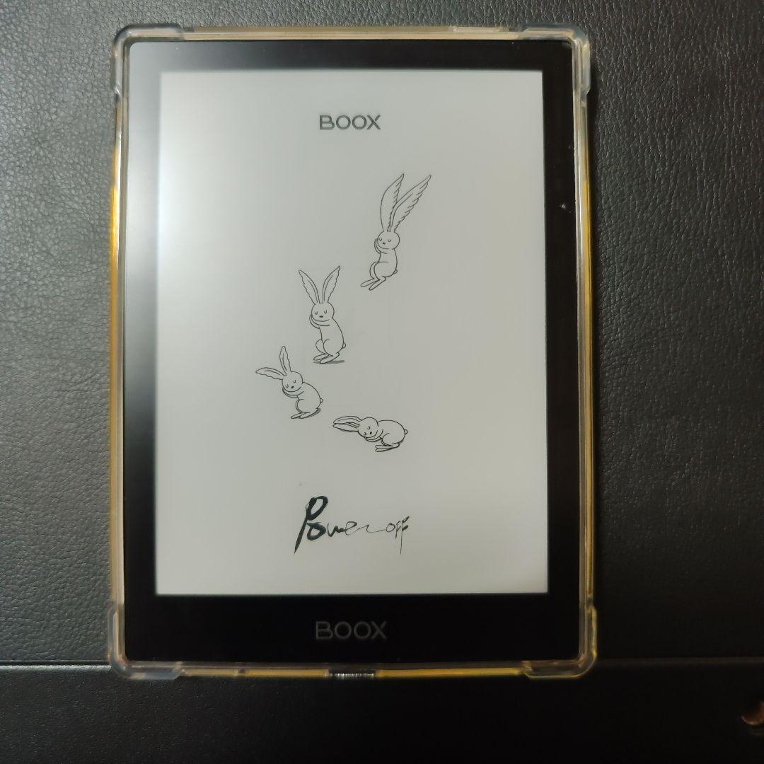 BOOX GO6 電子書籍リーダー本体 グレー ソフトカバー・保護バッグ付