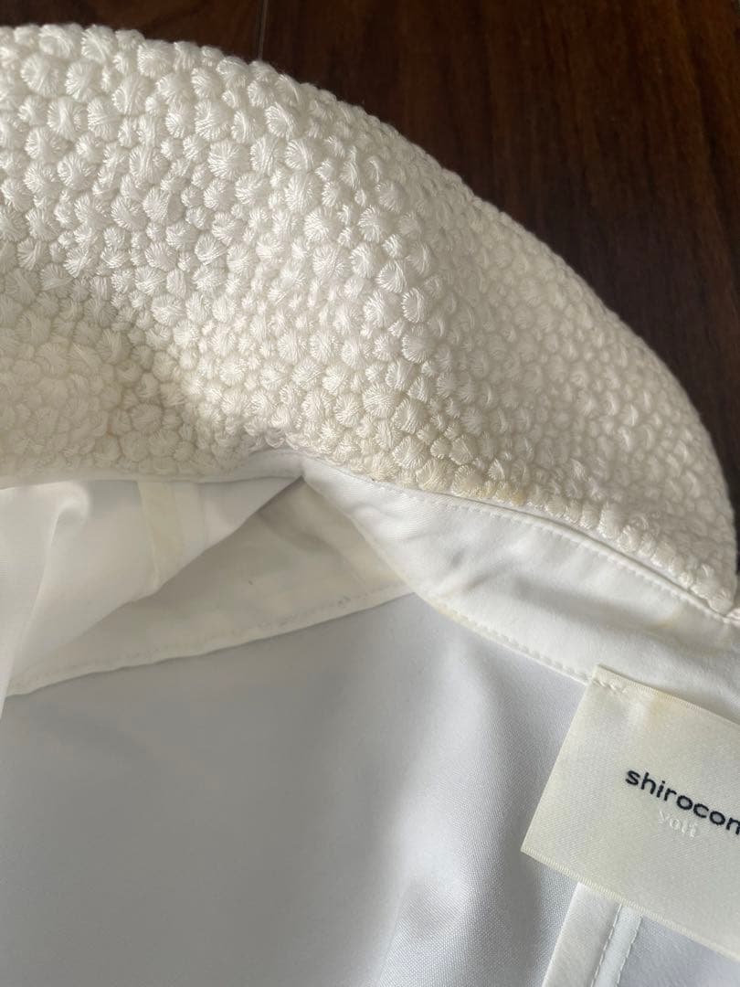 カカオ豆ヨリshirocon konpeitoブラウス 34 2022AW