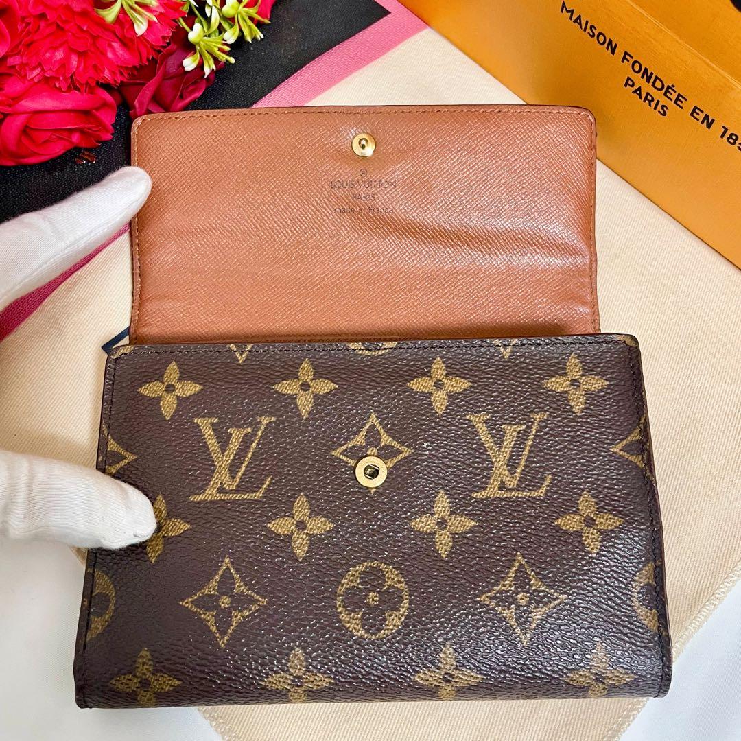 ✨️超美品✨ ルイヴィトン ポルトトレゾール エテュイパピエ モノグラム 折り財布