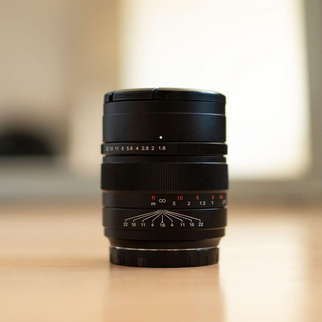 中一光学 SPEEDMASTER 80mm F1.6 単焦点レンズ