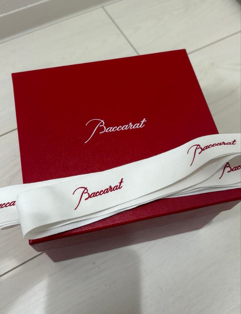 Baccarat ハート スヌーピー 置物