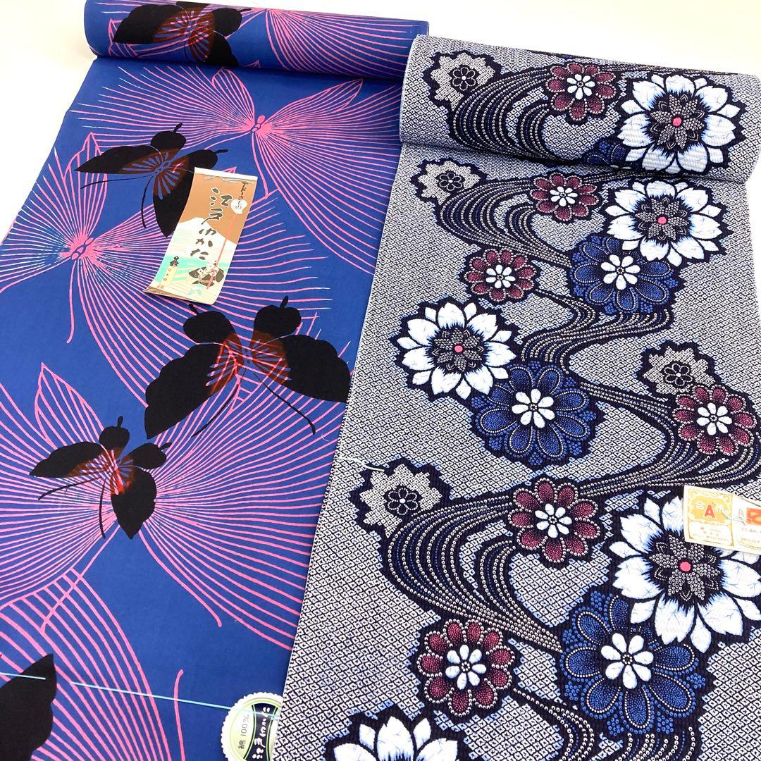 佐藤 【TAMA屋】全て浴衣反物 注染 まとめ11点 TM2111