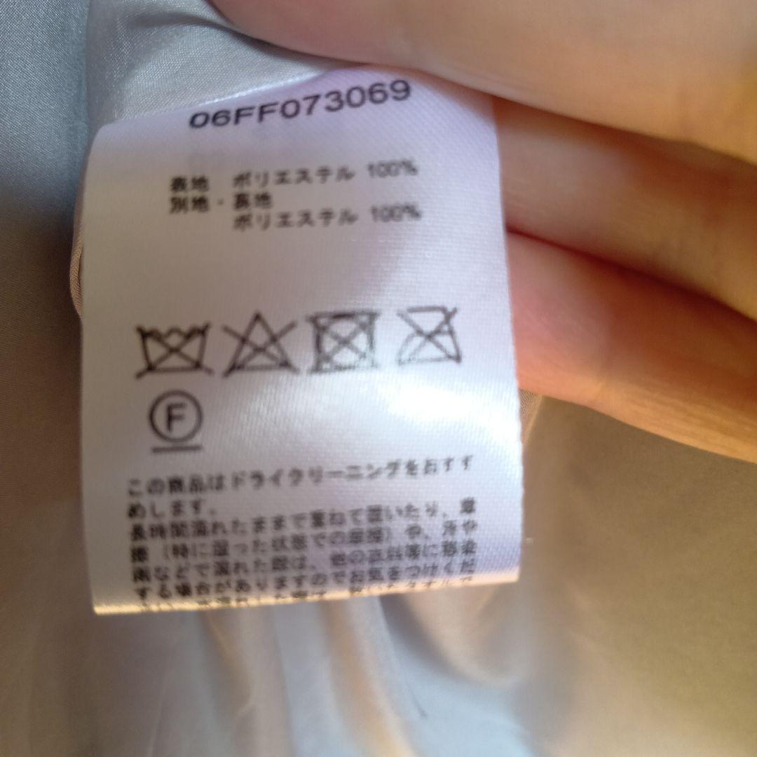 マーブルシュッド　アウター　フワフワフラワー