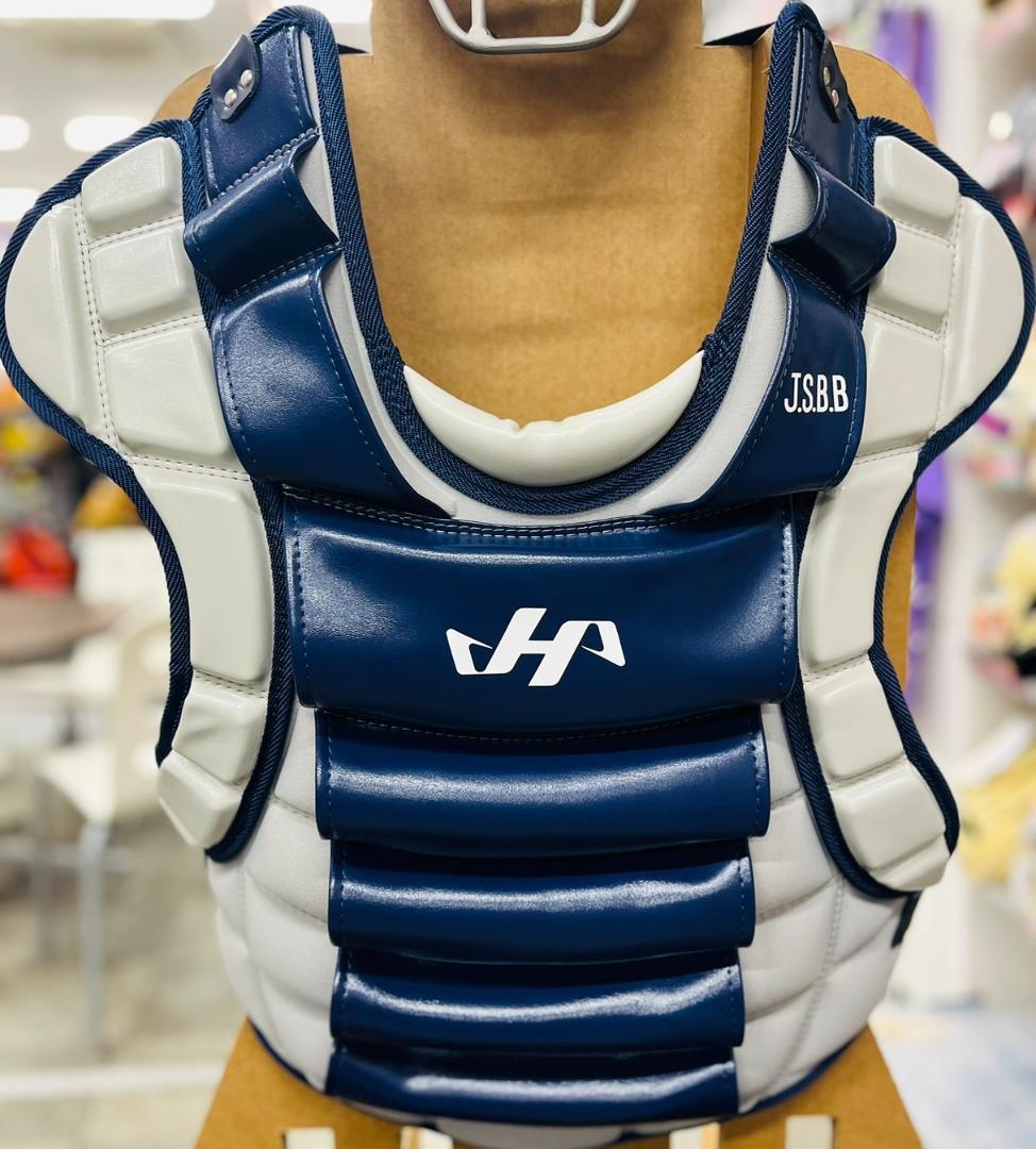 値下げ　特別価格　ハタケヤマ　軟式キャッチャー防具 3点セット　ネイビー　軟式用