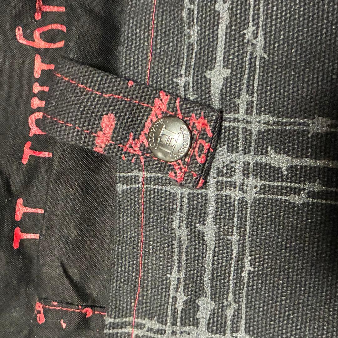 専用h.NAOTO パンク　ロック　ショルダーバッグ　赤　黒　レッド　ブラ