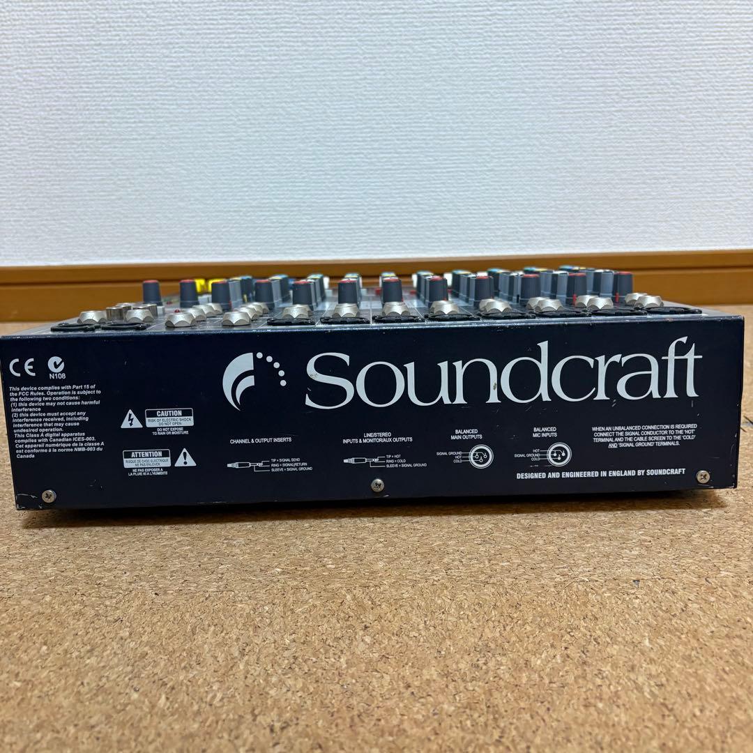 【良品】SOUNDCRAFT EPM8 アナログミキサー 動作品 本体のみ