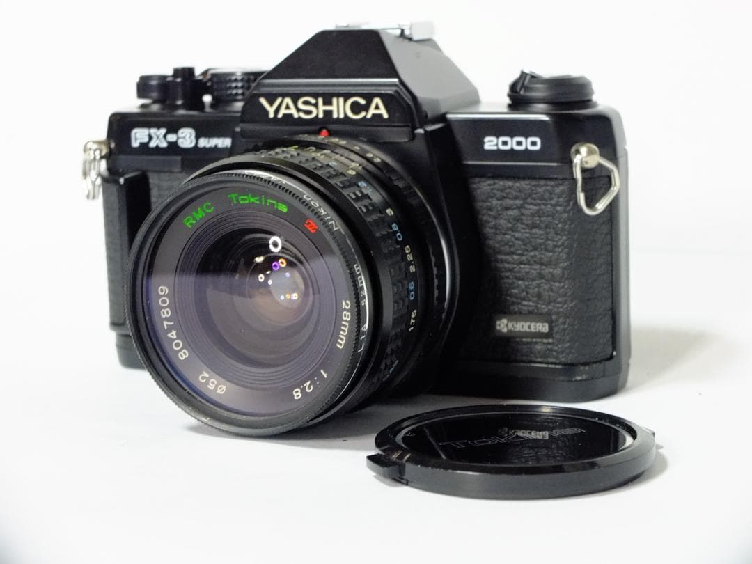 実写確認整備品】ヤシカFX-3・SUPER 2000／トキナー28mmf2.8付
