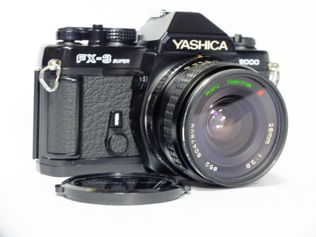 実写確認整備品】ヤシカFX-3・SUPER 2000／トキナー28mmf2.8付