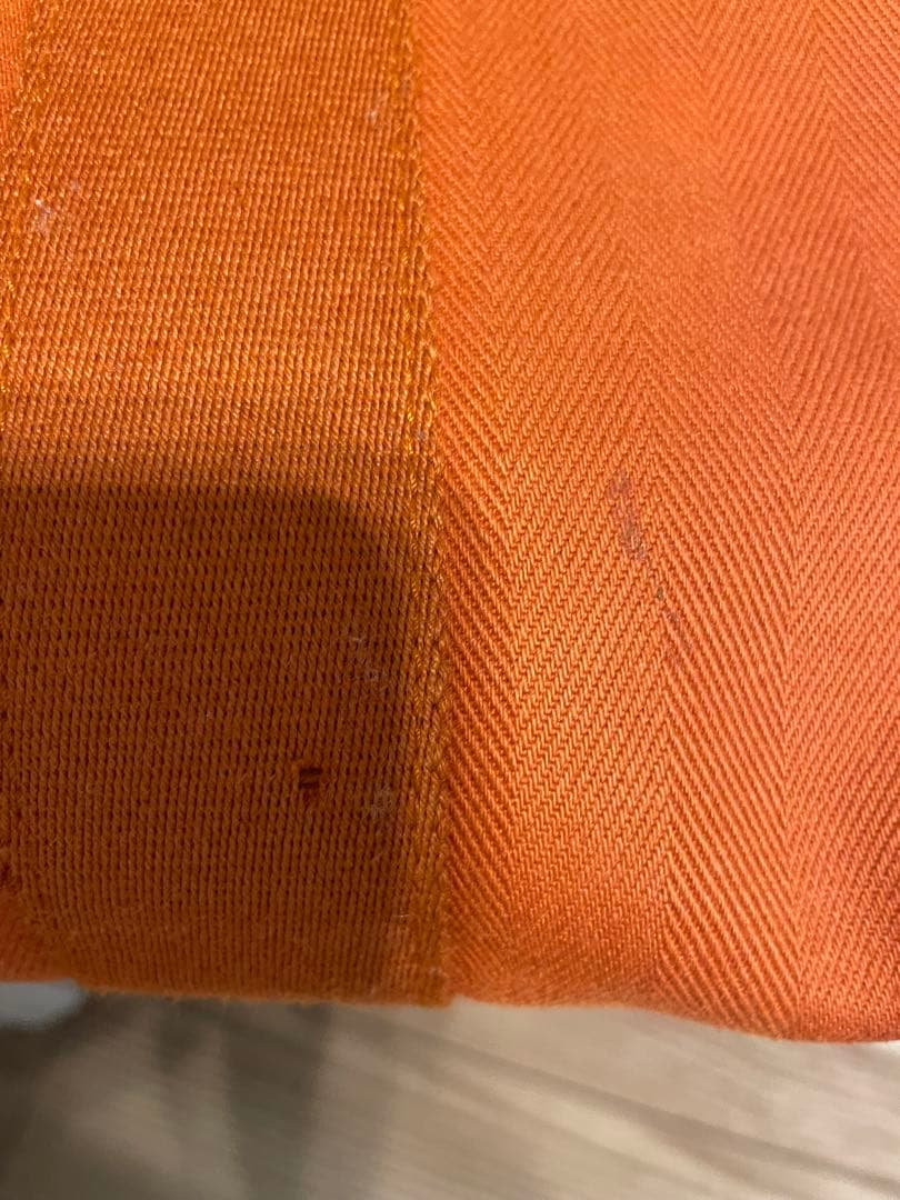 HERMES オレンジ ビジネスバッグ