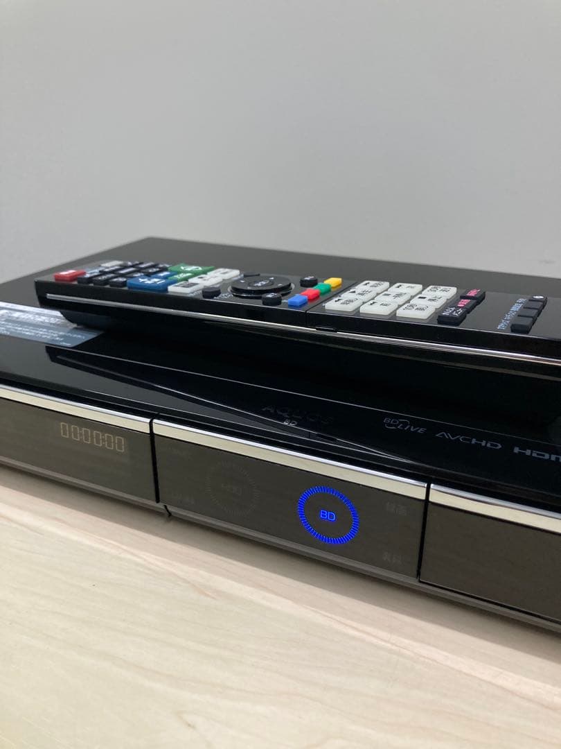 めっちゃ綺麗 1TB シャープ　AQUOS ブルーレイ BD-HDW 80