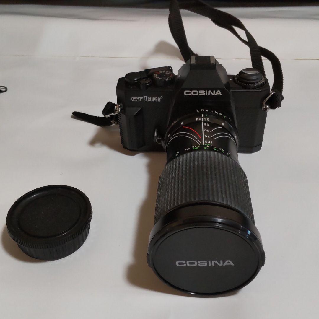 コシナ•一眼レフカメラ・CT1SUPER・28〜135mmレンズ付き＆ケース付き