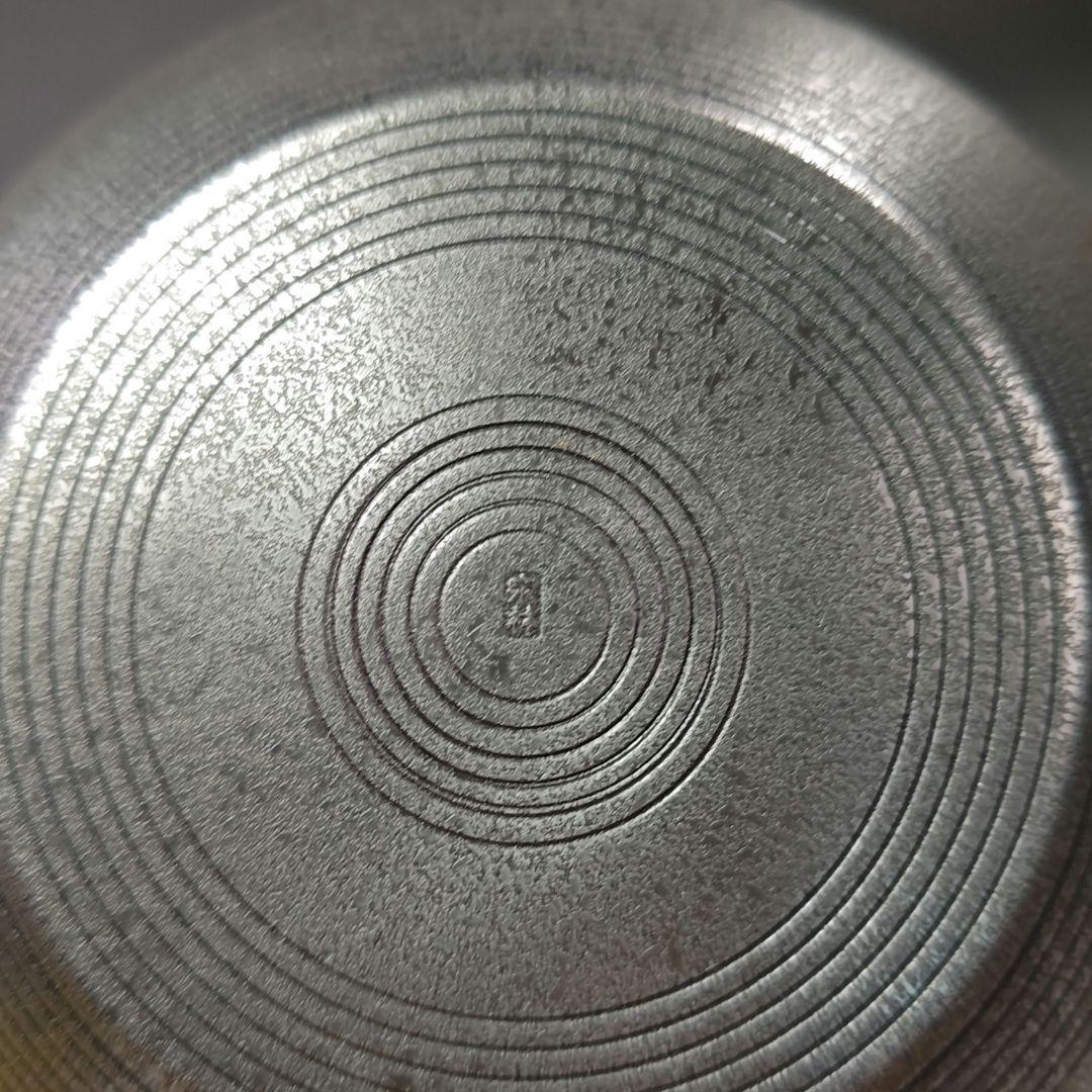 イ551 建水『金谷宗林』『瓔珞彫　建水　白銅製　共箱』茶道具