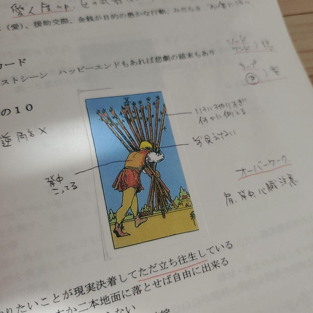 キャメレオン竹田 非売品 タロット1日マスター講座 タロット秘伝書