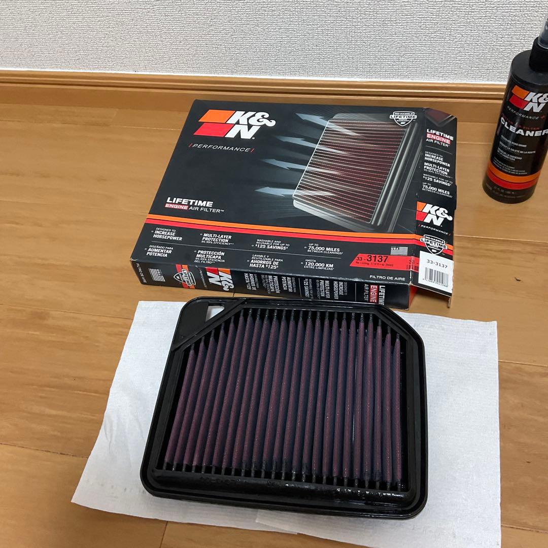 JB64ジムニーK&N エアフィルター + クリーナー・オイルセット