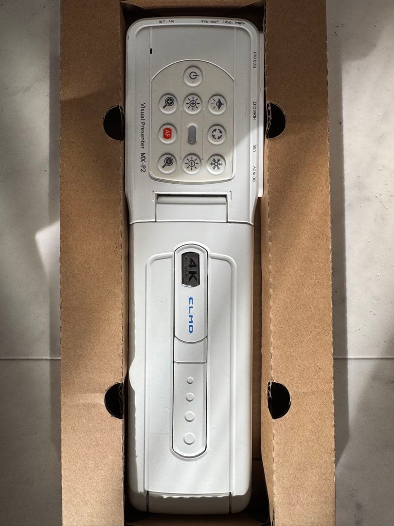 ELMO ビジュアルプレゼンター MX-P2 4K 書画カメラ