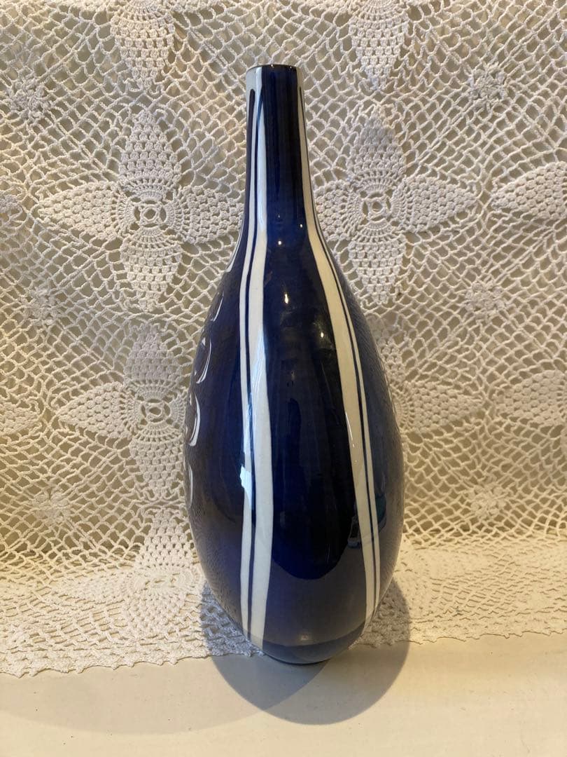 ロイヤルコペンハーゲンFAJANCE（ファイアンス）シリーズ　花瓶高さ27cm