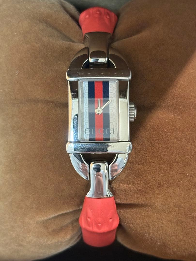 GUCCI バンブー 6800L レディース腕時計 YA068552