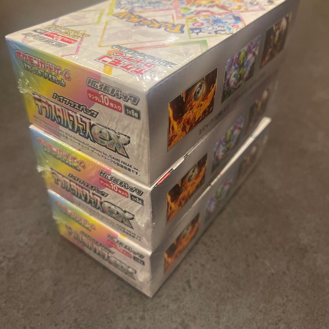 テラスタルフェスex シュリンク付き３BOX