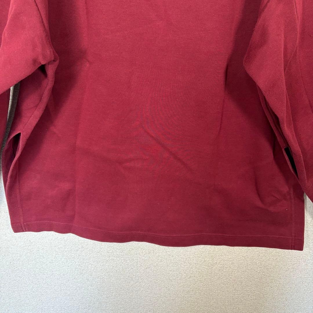 CULLNI 2020SS別注ロゴ刺繍モックネックプルオーバースウェット