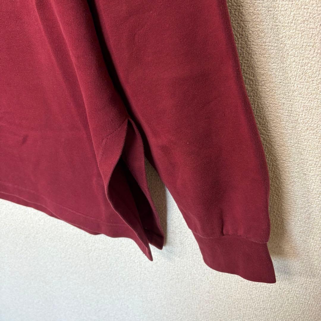 CULLNI 2020SS別注ロゴ刺繍モックネックプルオーバースウェット