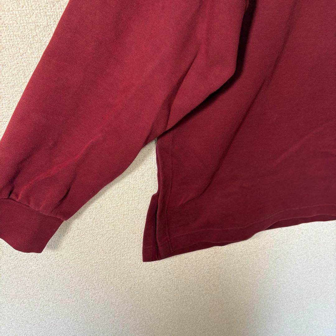 CULLNI 2020SS別注ロゴ刺繍モックネックプルオーバースウェット