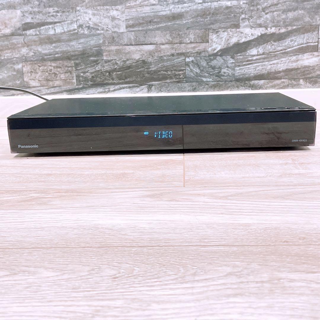 25年製 Panasonic 4Kチューナー内蔵 DIGA DMR-4X403
