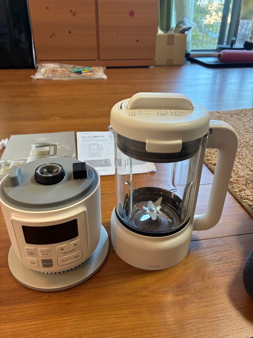 siroca ヒーター機能付きブレンダー