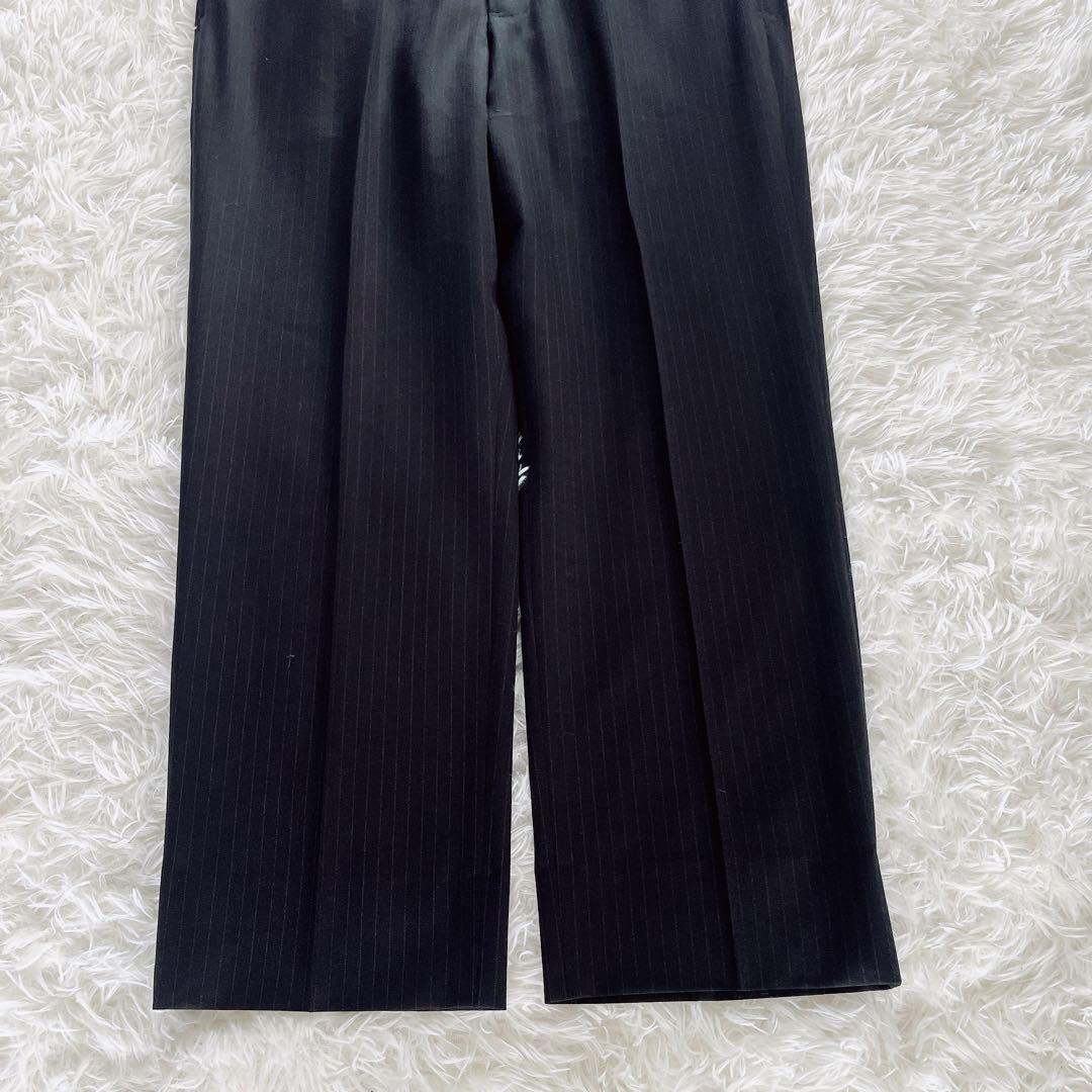 新品タグ付き✨【ブルックスブラザーズ】スーツ 黒 ストライプ 上40下W36