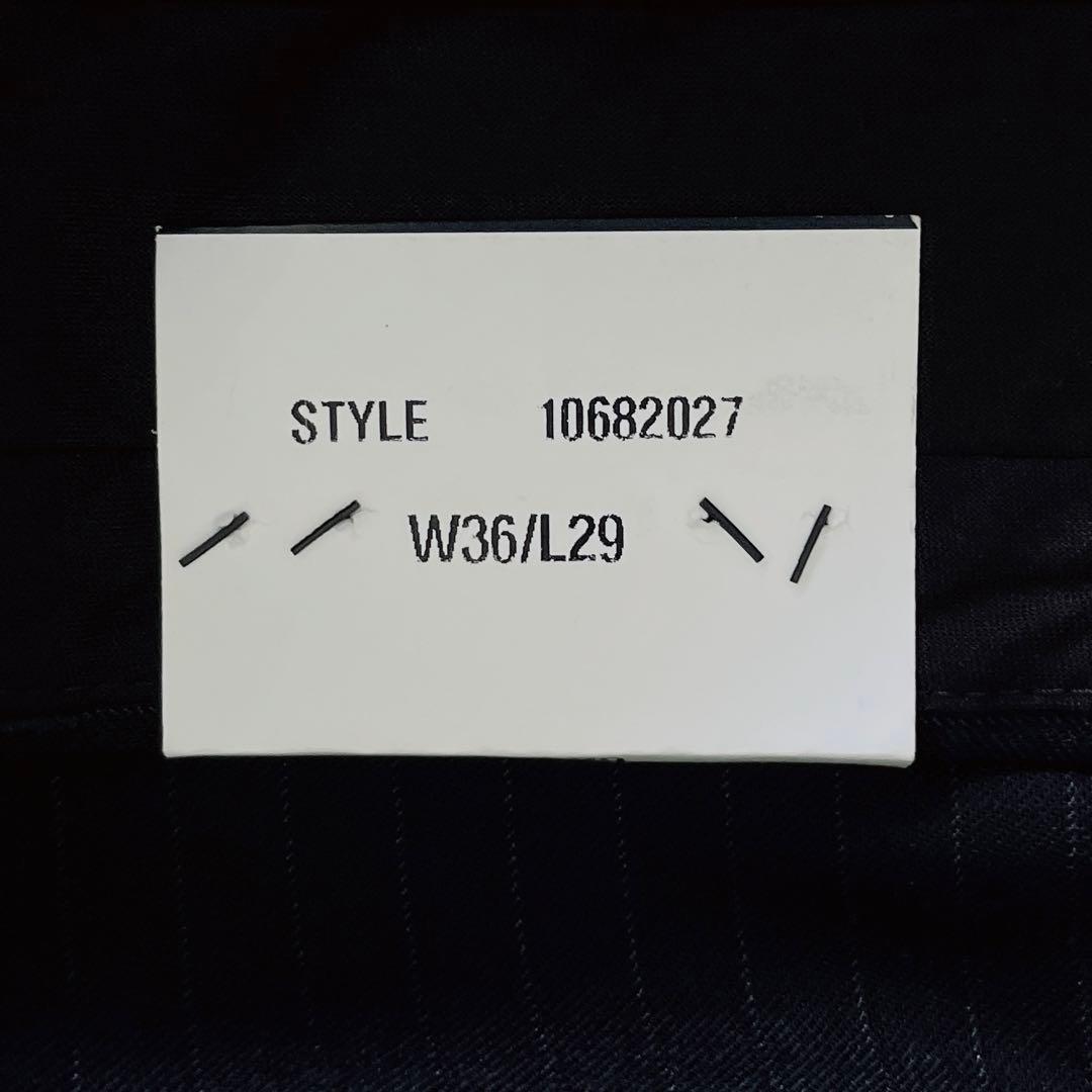 新品タグ付き✨【ブルックスブラザーズ】スーツ 黒 ストライプ 上40下W36