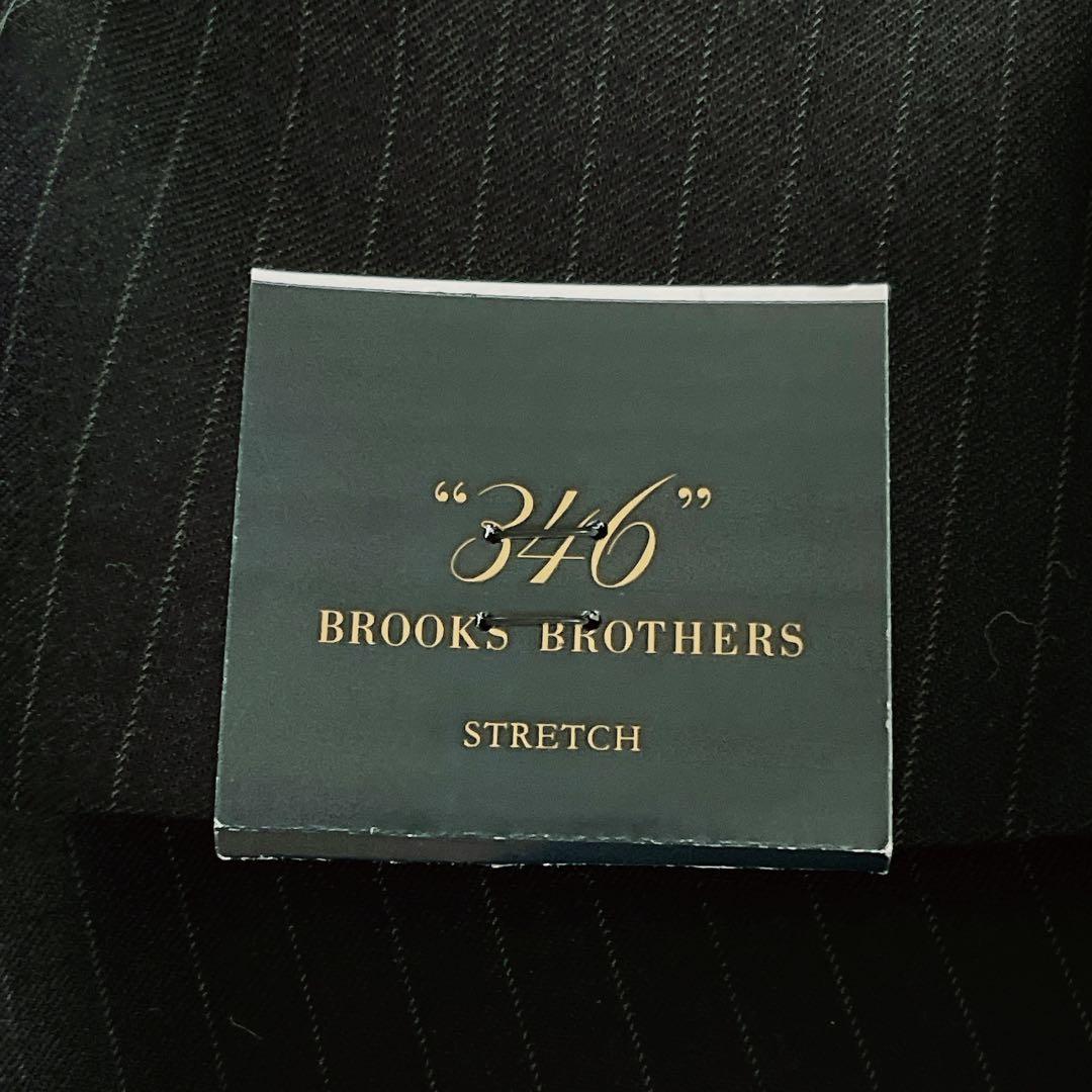 新品タグ付き✨【ブルックスブラザーズ】スーツ 黒 ストライプ 上40下W36