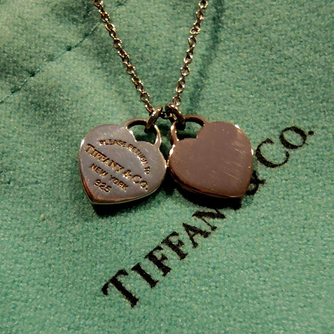 Tiffany & Co. リターントゥティファニー ダブル ハート ネックレス