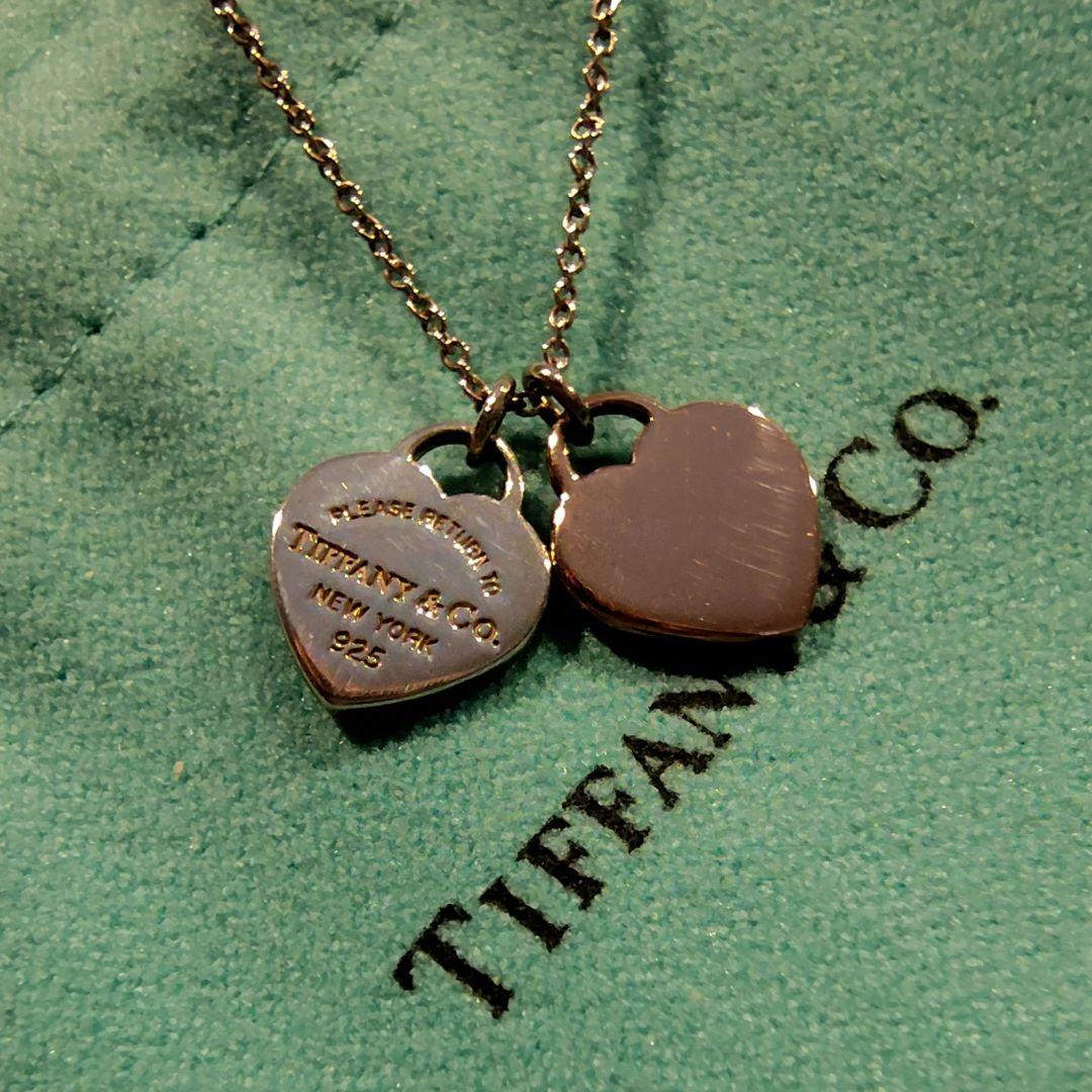 Tiffany & Co. リターントゥティファニー ダブル ハート ネックレス