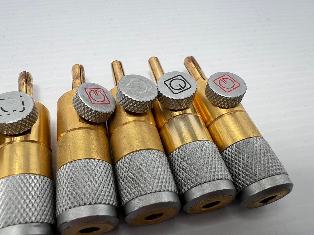 GOLDMUND ゴールドムンド　バナナプラグ　8個セット