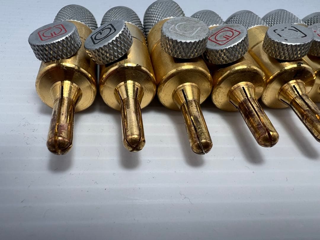 GOLDMUND ゴールドムンド　バナナプラグ　8個セット