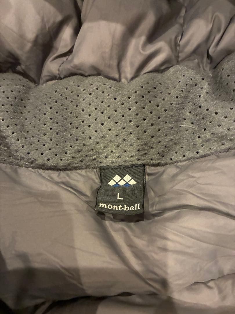 美品　モンベル　ライトアルパインダウンパーカー　収納袋付