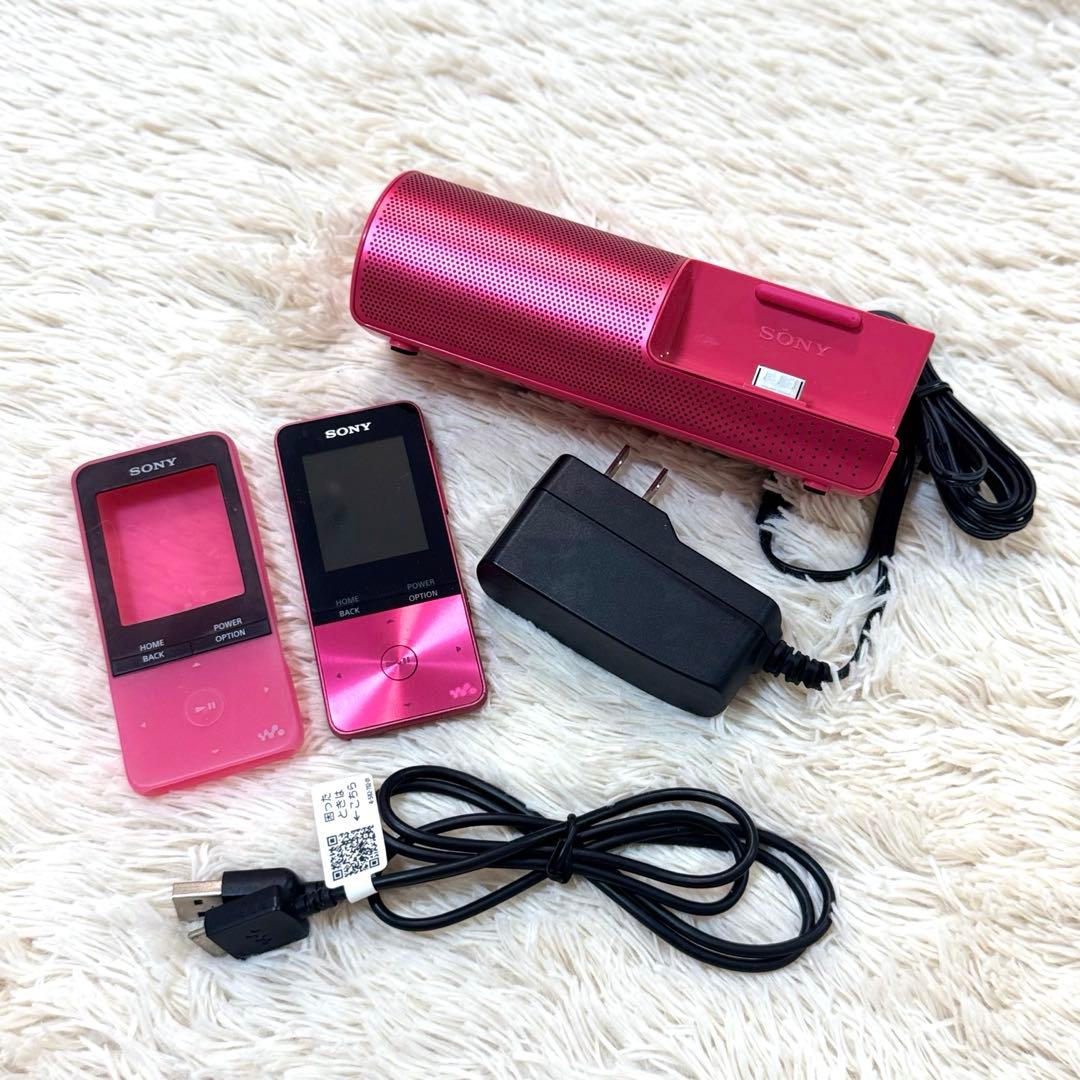 Sony ウォークマン NW-S315 16GB 充電スピーカー付き