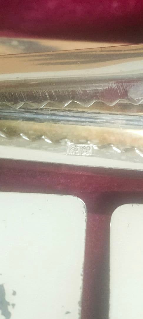 ★純銀製ライオンカフスボタン（カフリンクス）とネクタイピンのセット