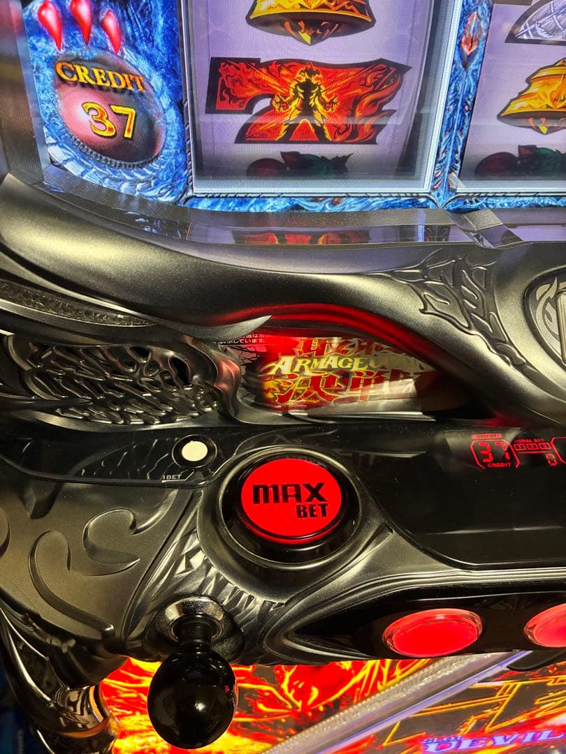 パチスロ　デビルマンχ デビルマンカイ実機　不要機付き　送料無料