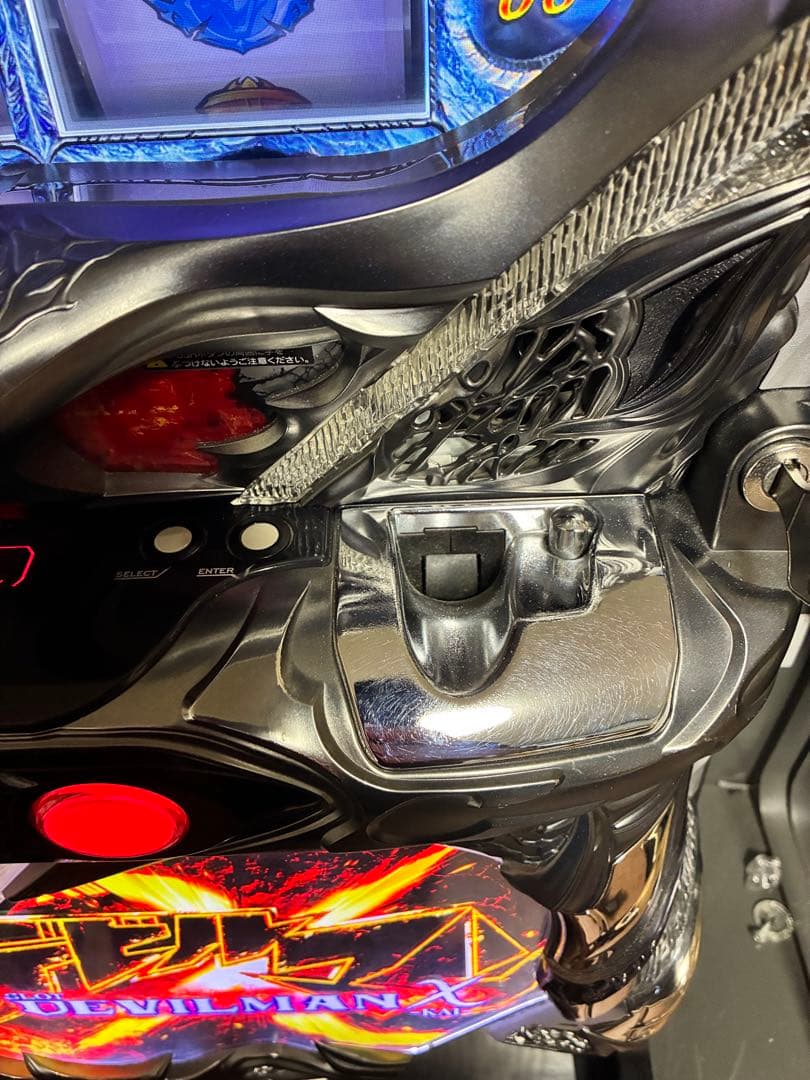 パチスロ　デビルマンχ デビルマンカイ実機　不要機付き　送料無料