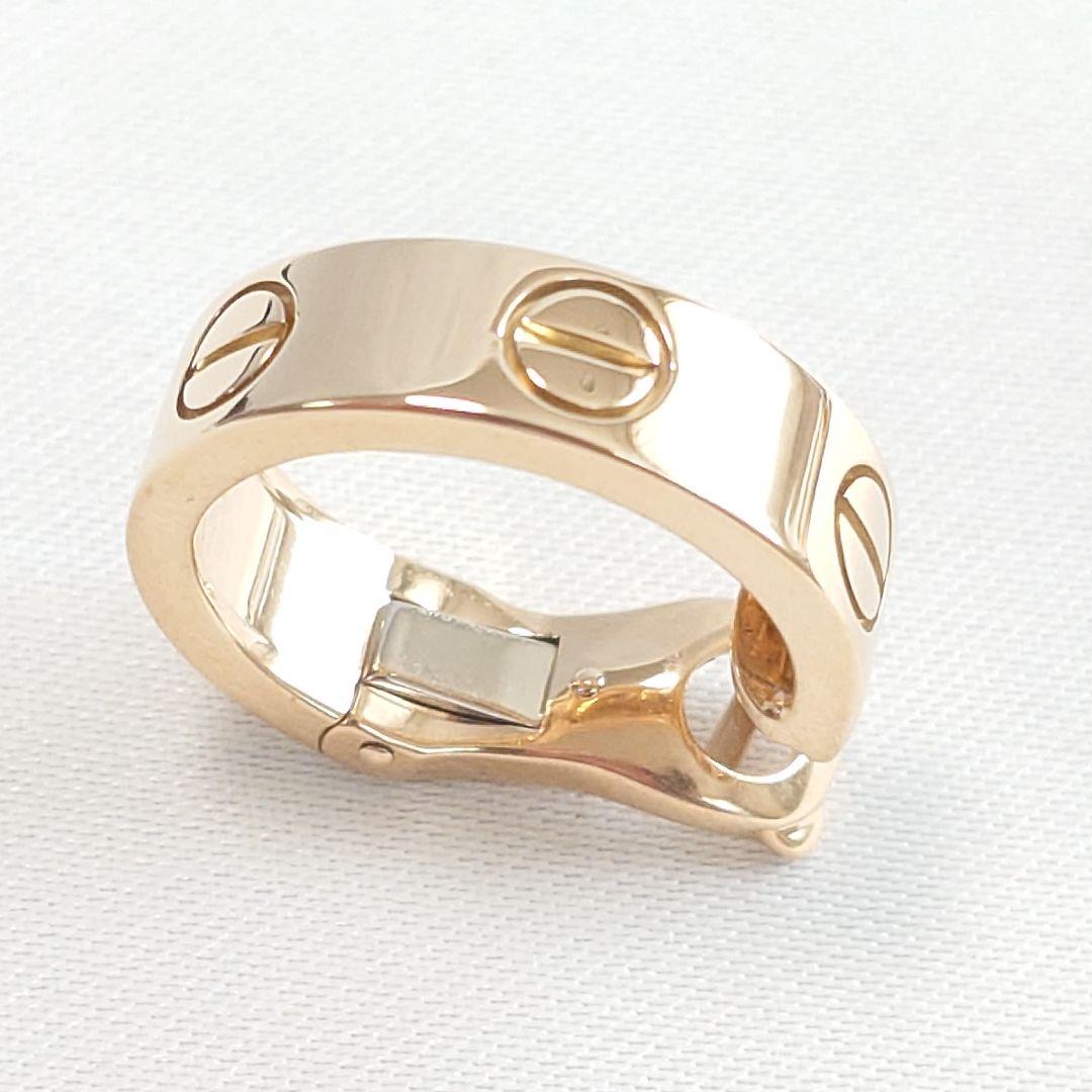 【新品仕上げ】カルティエ フープ ピアス ラブ クラシックモデル 6374