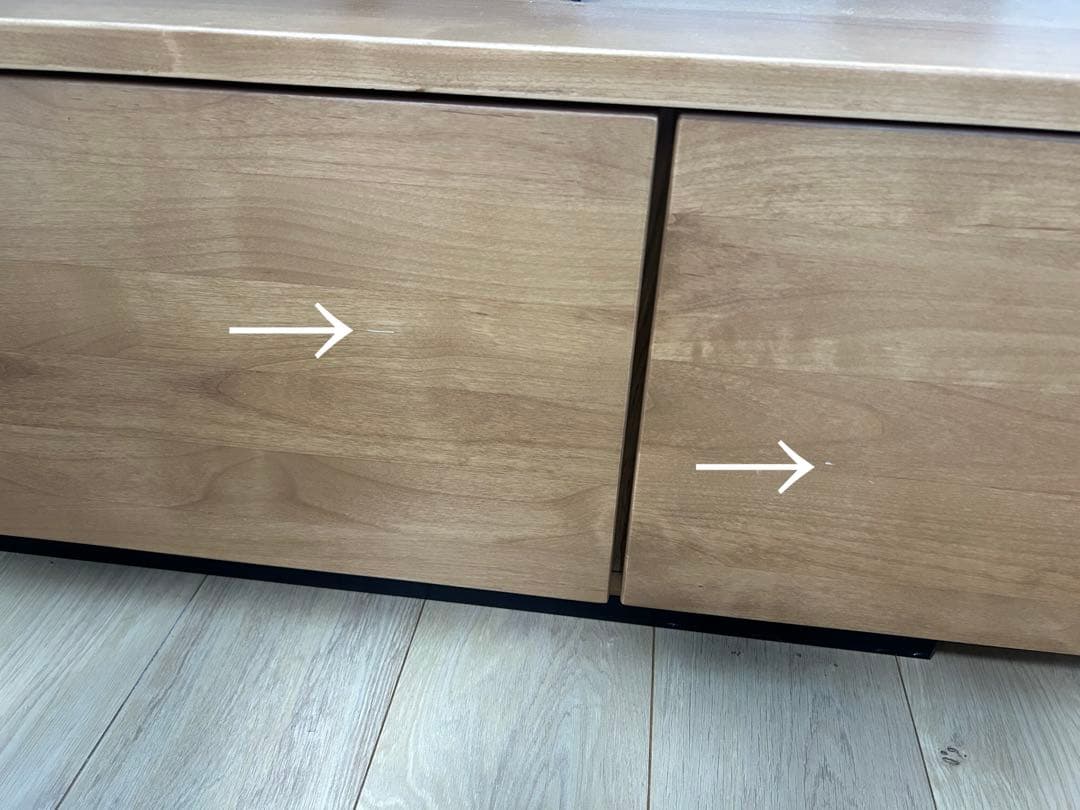 LOWYA 天然木 ナチュラル テレビ台 幅180cm