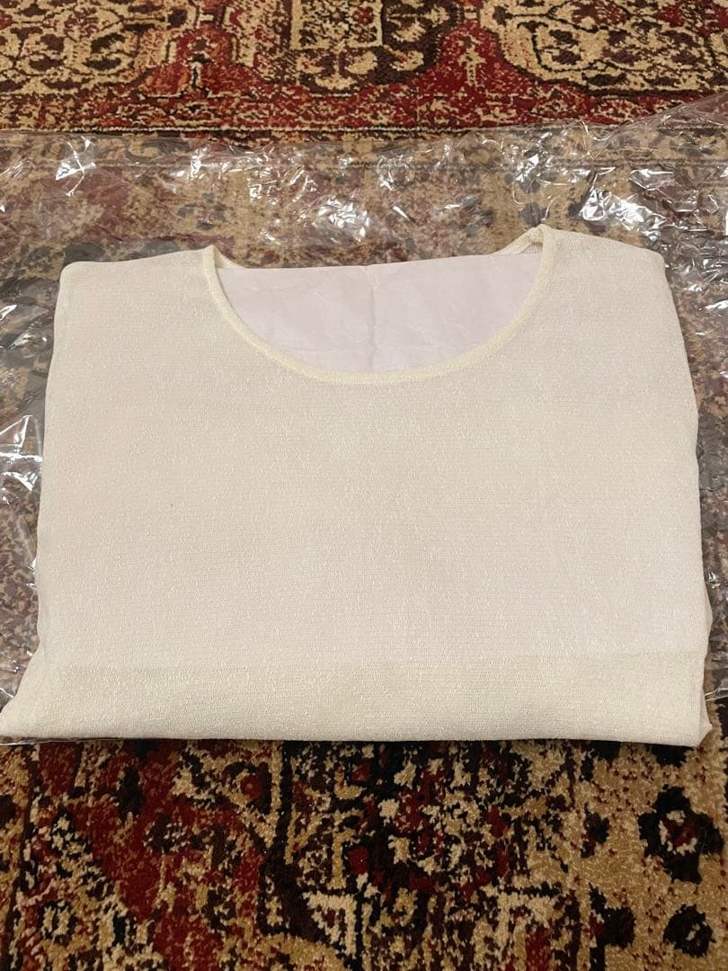 plageプラージュ 美品！ Floky Mesh シアーロンT ホワイト