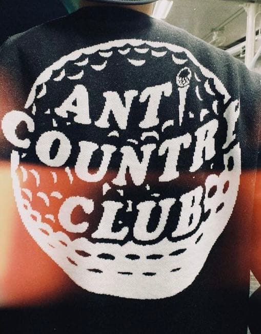 S*D様 ANTi COUNTRY CLUB FIRST LOGO KNITWE